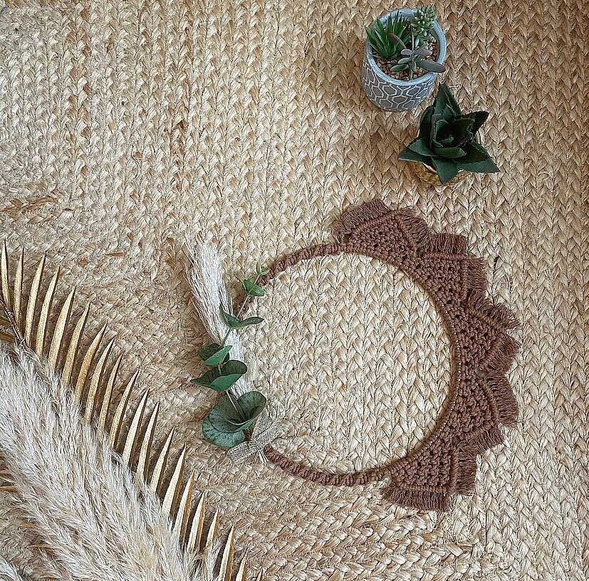 Couronne Macramé