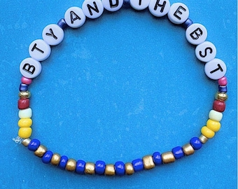 Disney Princess Friendship Bracelets - Elsa - Anna - Rapunzel - Jasmine - Belle - Cinderella - Aurora - Tiana - Ariel - Vacation - Gift