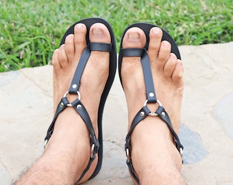 Barefoot Sandals Sandals With Strap Around Big Toe Barefoot Men