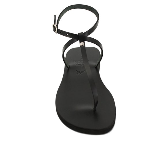 Sandali minimalisti in pelle da uomo a piedi nudi sandali da uomo sexy sandali gay estivi Sin M Etsy Italia