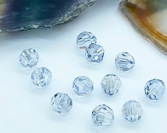 Authentic Swarovski® Crystals #5000 Blue Shade - Round Blue Shade Crystals, Swarovski Crystals Blue Shade round 4mm, 6mm, 8mm limited supply