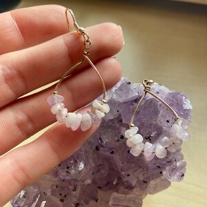 Drop earrings