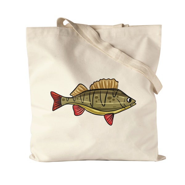 Poisson Jute Sacs Tissu Sacs Toile Pêche Poisson Pêche Accessoires Cadeau Idée Carpe Morue Truite