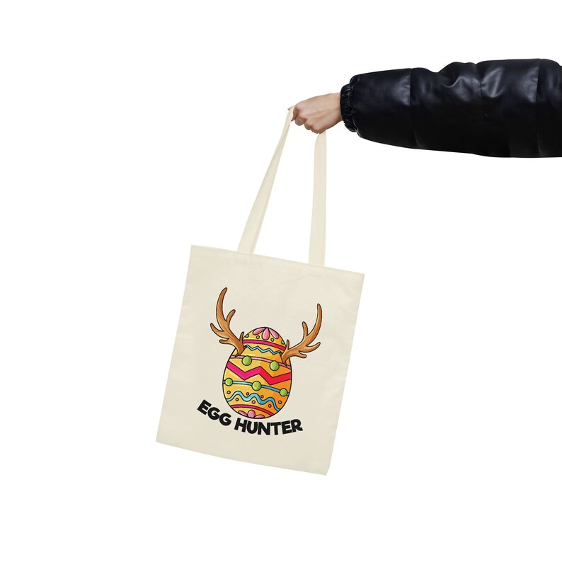 Egg Hunter Jute Bag Fabric Bag Canvas Easter Egg Easter Gift Easter Gift Easter image 3