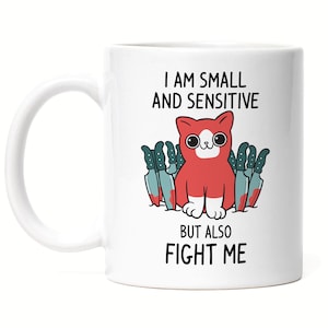 Funny Cat Mug Cat Lover Cat Owner Cat Mom Gift Cat Motif & Saying Coffee Mug