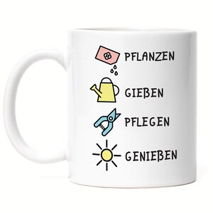 Plants Watering Care Enjoying Mug Hobby Gardener Plants Garden Flowers Gift Idea
