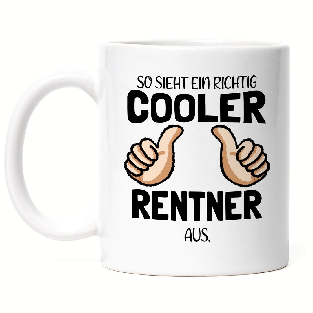 This is What a Cool Pensioner Looks Like Mug Gift Idea Retirement ...