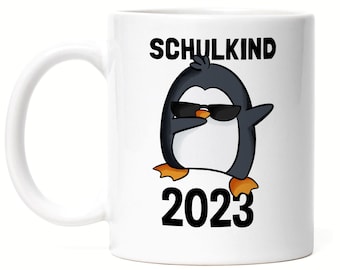 Écolier 2023 Coupe Inscription scolaire 1ère classe Pingouin Dab Idée cadeau École primaire Jardin d’enfants Gone