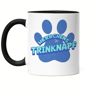 Master&#39;s Drinking Bowl Cup Black Dog Dogs Bitch Love Dog Lover Animal Love Four-legged Friend Dog Paw Paw