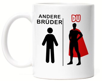Other Brothers You Mug Superhero My Hero Thank You Gift Idea Funny Humor