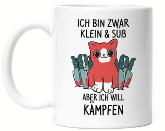 Cat Mug Cat Owner Cat Lover Cat Mom Funny Gift Cat Motif & Saying Coffee Mug