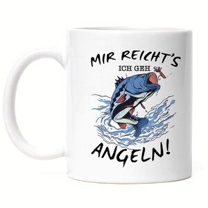 Dat is genoeg voor mij, ik ga vissen mok visser vissen vis accessoires cadeau idee