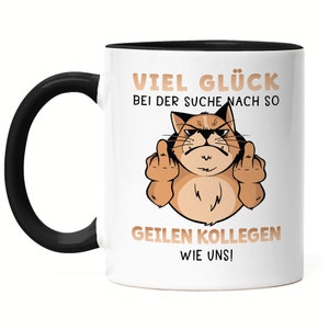 Bonne chance pour trouver des collègues aussi sexy que nous. Mug Black Work Job Collègue Équipe Licenciement des employés.