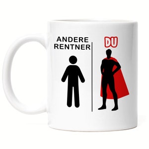 Andere Rentner Du Tasse Superheld Mein Held Dankeschön Geschenkidee Lustig Humor