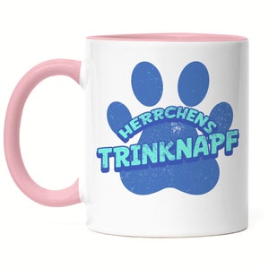 Master&#39;s Drinking Bowl Cup Pink Dog Dogs Bitch Love Dog Lover Animal Love Four-legged Friend Dog Paw Paw