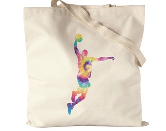Basketball fabric bag jute bag canvas sport team player basket team sport winner ball sport jersey team team sport
