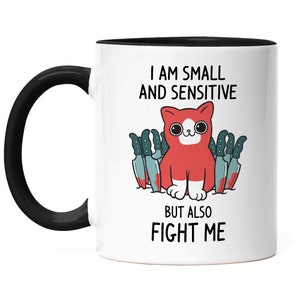 Funny Cat Mug Black Cat Lover Cat Owner Cat Mom Gift Cat Motif & Saying Coffee Mug