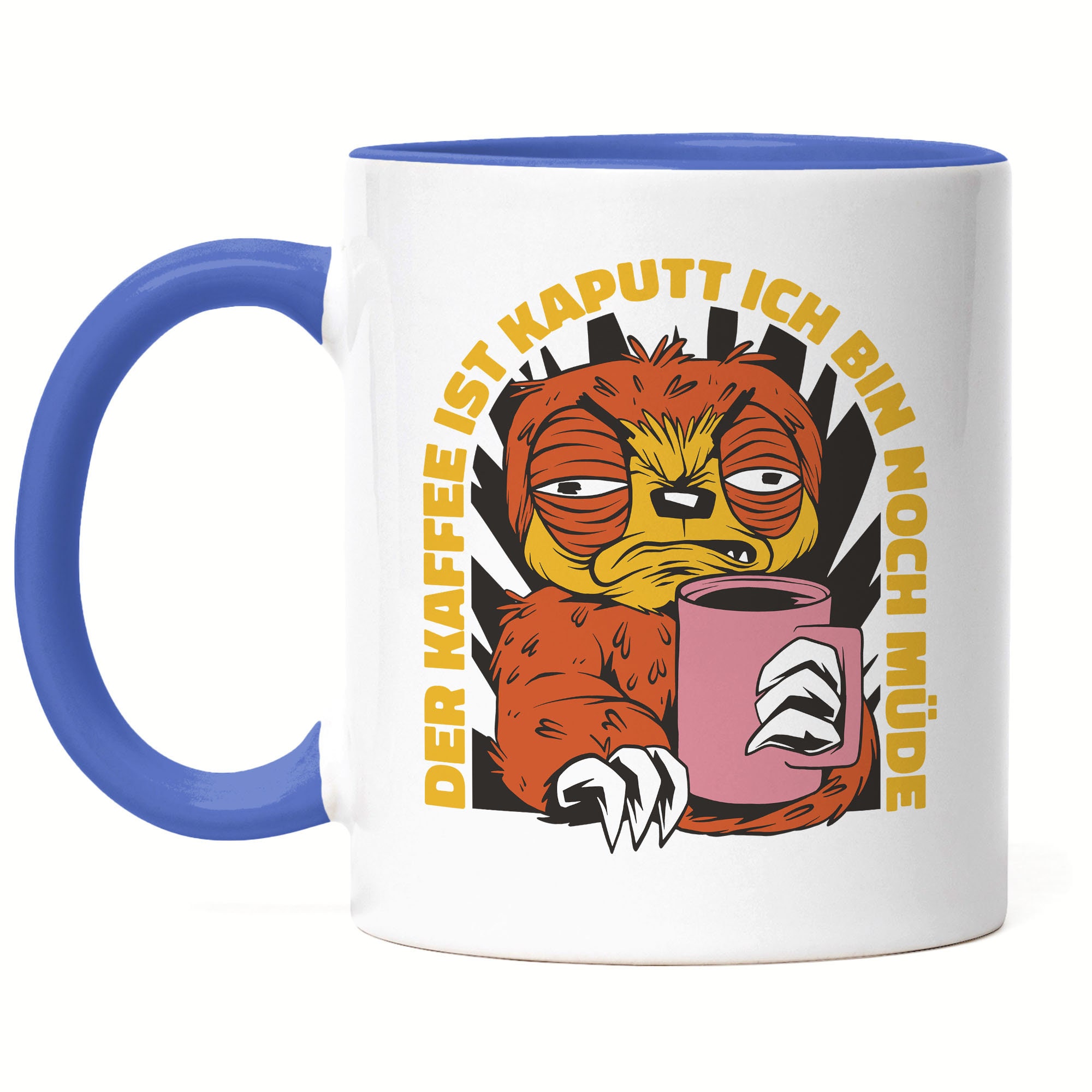 Le Café Est Cassé, Je Suis Toujours Fatigué, Tasse, Hibou, Collègue De Travail, Grognement Du Matin - France