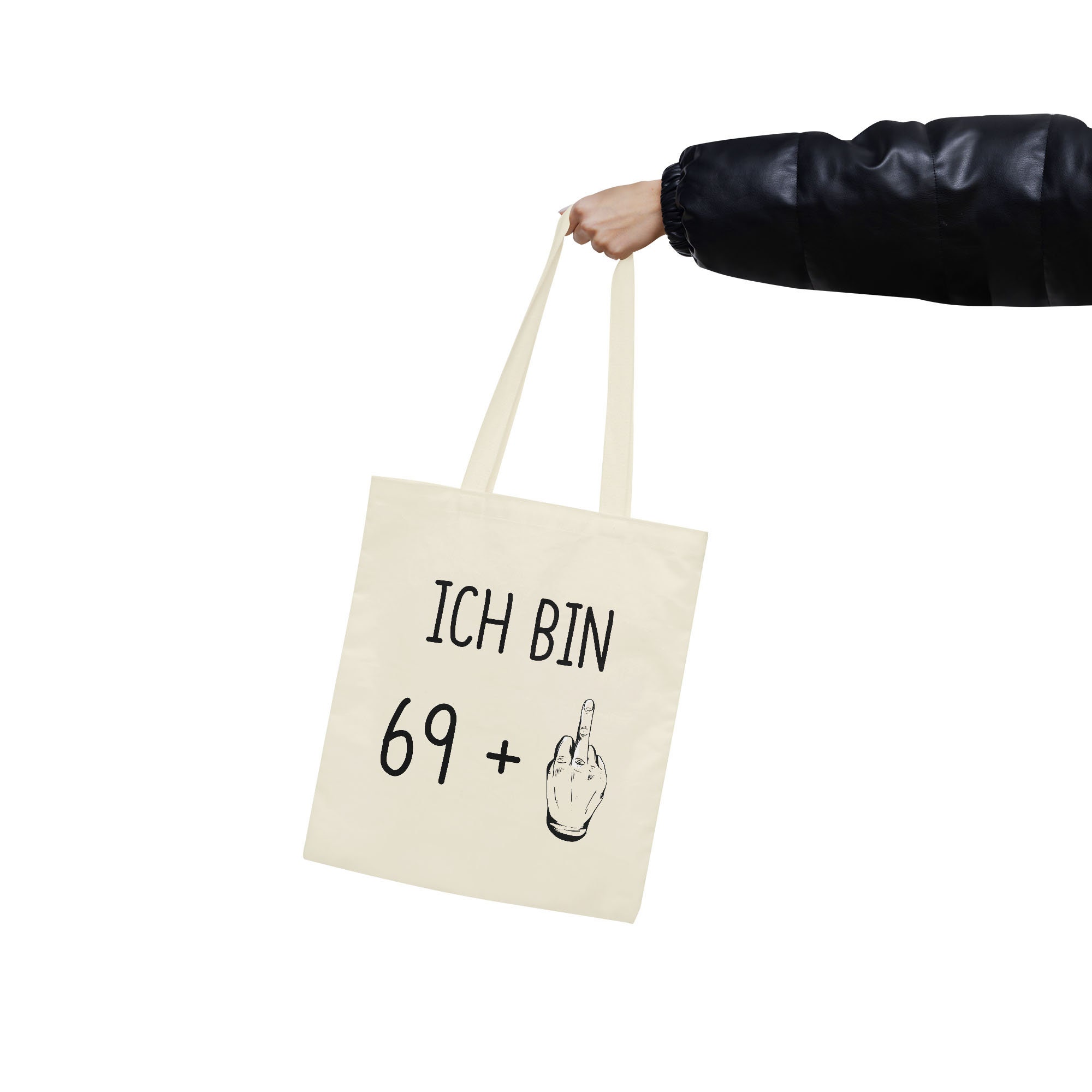 Borsa Shopper In Iuta Per 70° Compleanno – Regalo Simpatico E Riutilizzabile – "70 Candeline" – 30x30x19 Cm