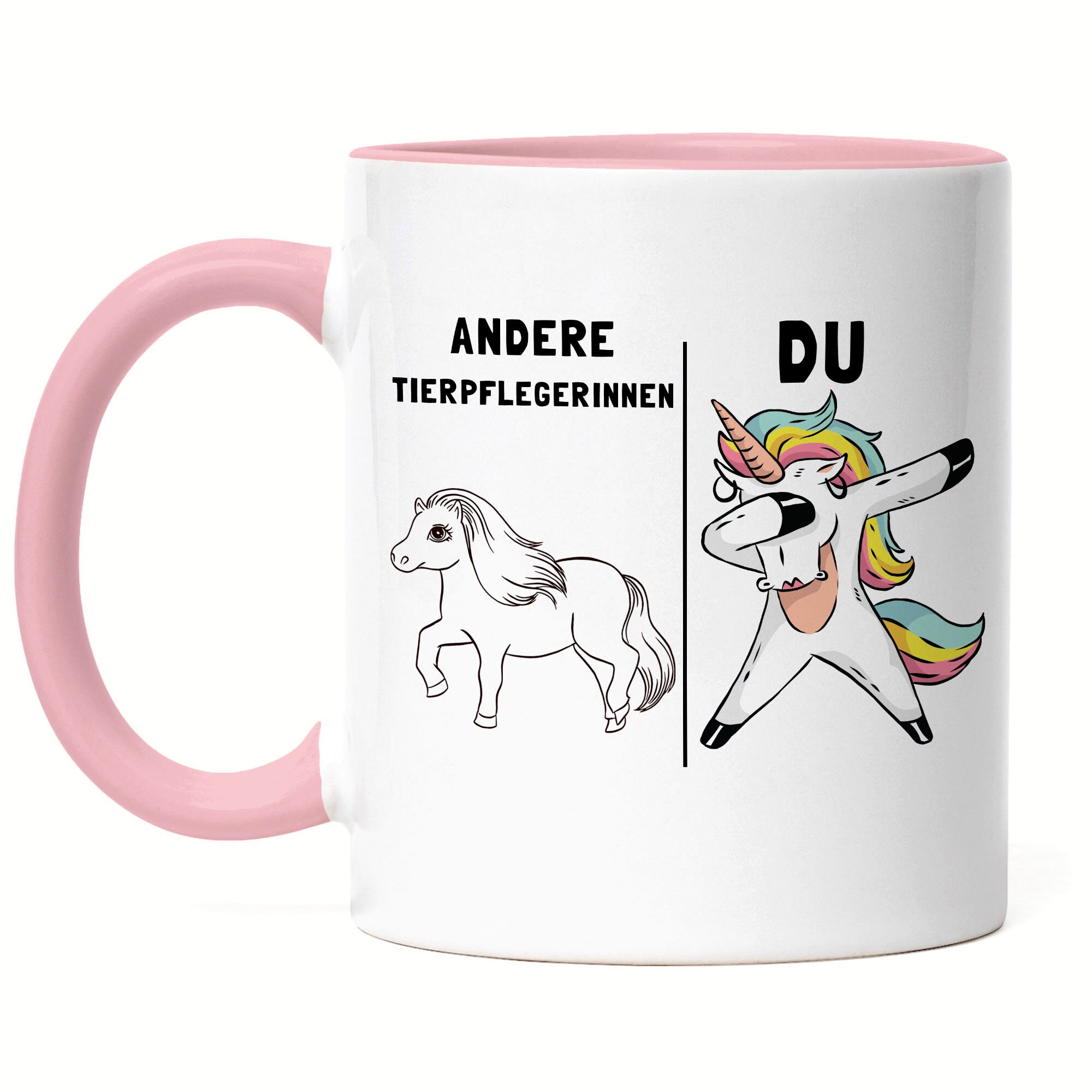 Other Animal Caregivers You Mug Pink Horse Unicorn Humor Funny Unicorn Gift Pharmacy