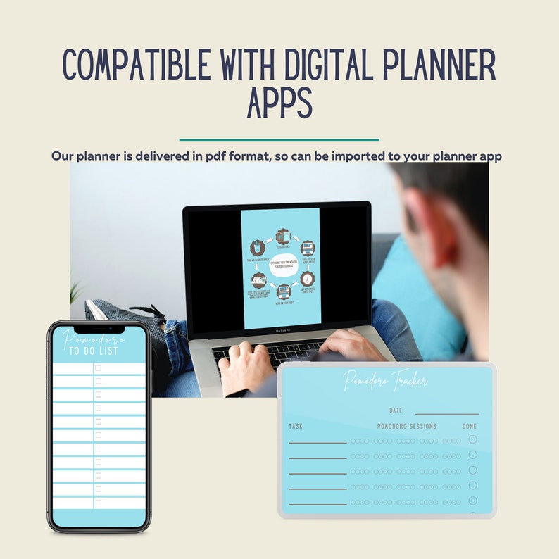 ADHD Planner ADHD Time Management Tool Pomodoro Technique Etsy