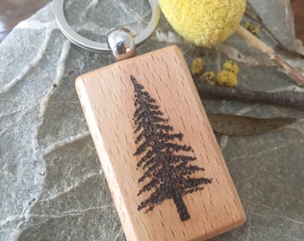 Wood Burning Pine Tree | Etsy