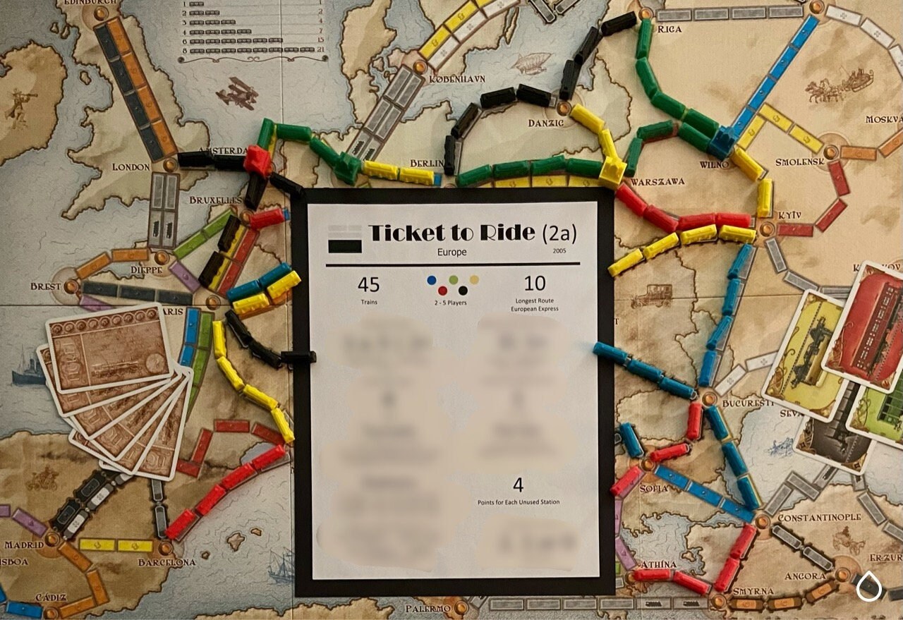 Ticket to Ride: Berlin, Board Games
