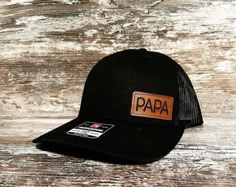 Leather Patch Hats - Etsy Australia
