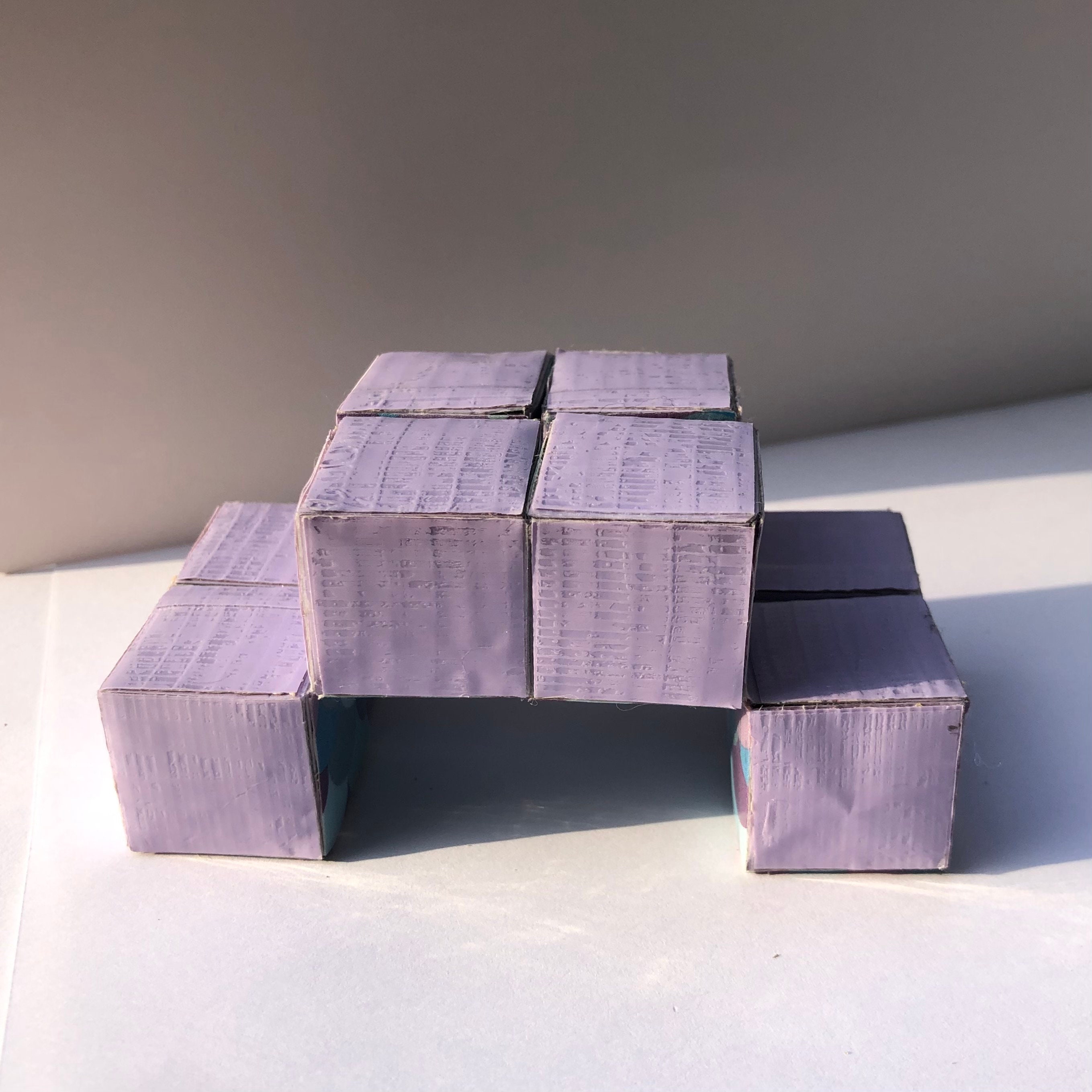 CUSTOM INFINITY CUBE Stress Relief Fidget Toy// Vibrant Colors & Made ...