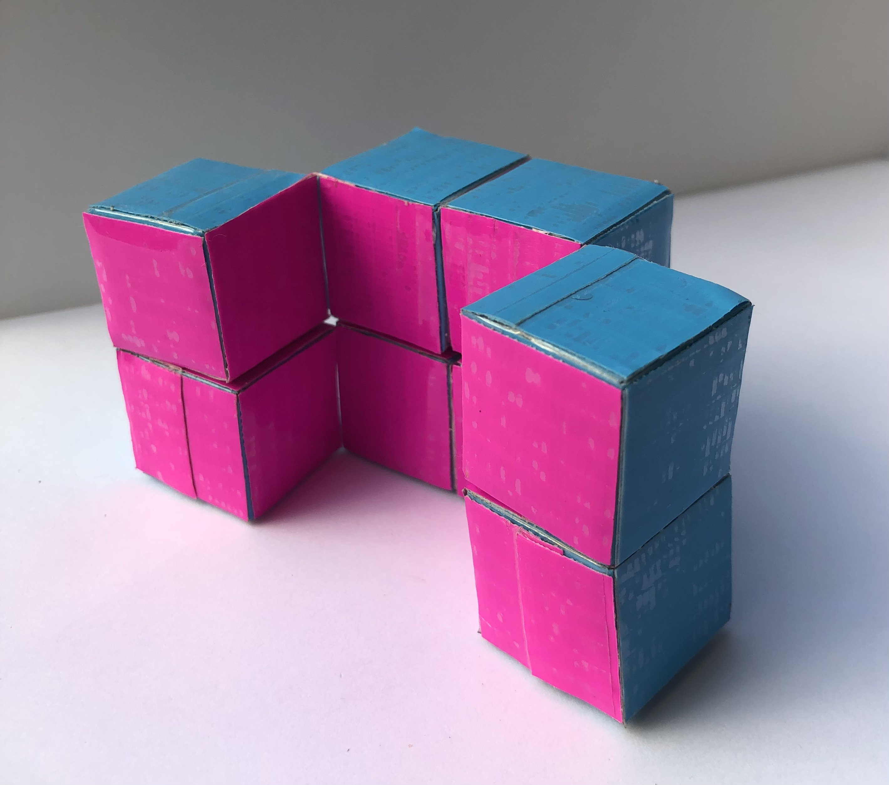 CUSTOM INFINITY CUBE Stress Relief Fidget Toy// Vibrant Colors & Made ...