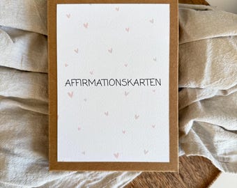 Affirmationskarten / Mutmachkarten für Kinder