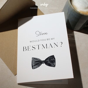 Habillage - Serez-vous ma carte - personnalisation, costume, homme d'honneur, garçon d'honneur, huissier, porteur de l'anneau, il est temps de revêtir son costume, proposition de mariage,