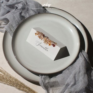 Cartões de lugar de casamento, dobrados, planos, cartões de nome de casamento personalizados, casamento elegante, personalizados, cartão de lugar de casamento, cartões de lugar com nome