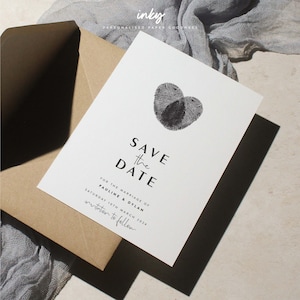 Biglietto Save the Date personalizzato semplice, inviti Save the Date, Save the Date personalizzati, buste incluse, biglietti Save the Date minimali