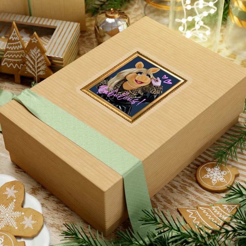 Miss Piggy Fabful in Frame Aufkleber Bild 9