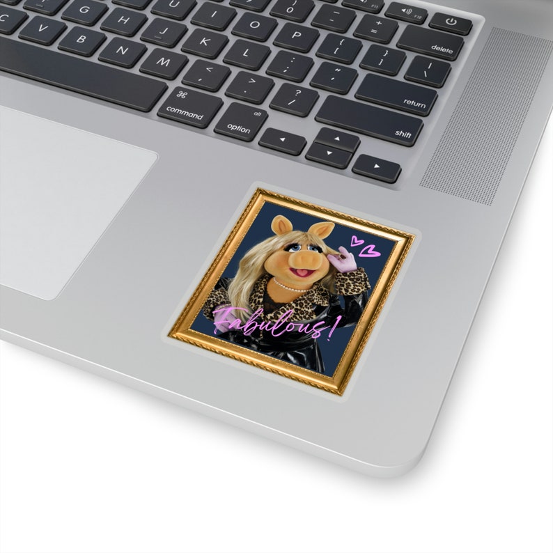 Miss Piggy Fabful in Frame Aufkleber Bild 5
