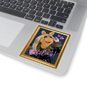 Miss Piggy Fabful in Frame Aufkleber Bild 8