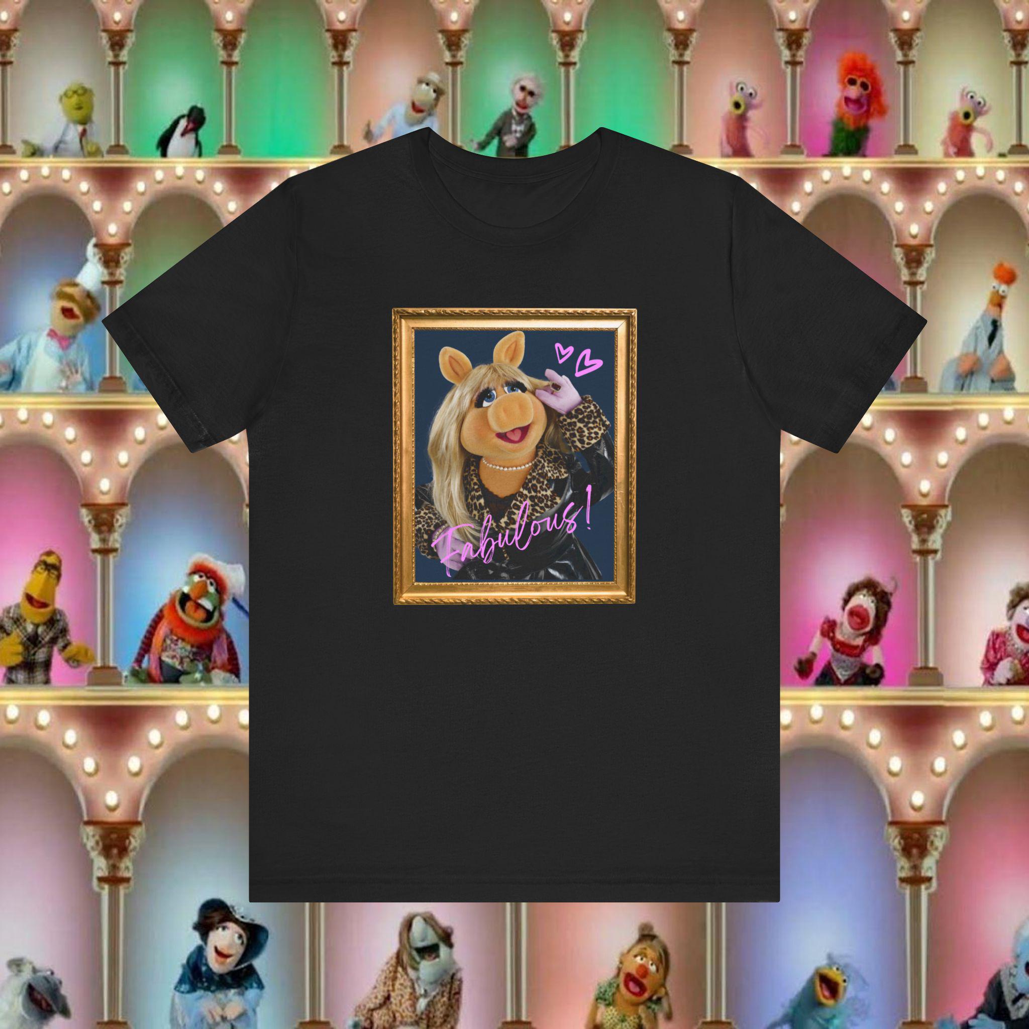 Miss Piggy Fabulous Unisex Jersey Short Sleeve Tee