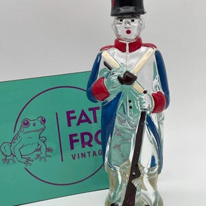 Vintage Retro Spritflaska Samlarfigur Flaskskydd