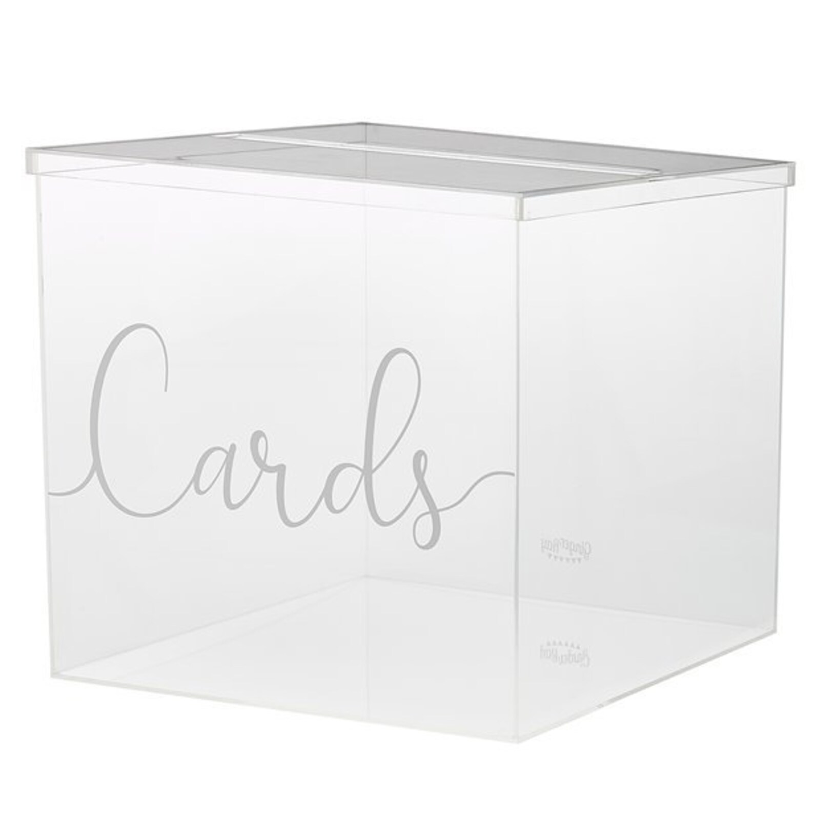 Clear Acrylic Wedding Card Box Etsy