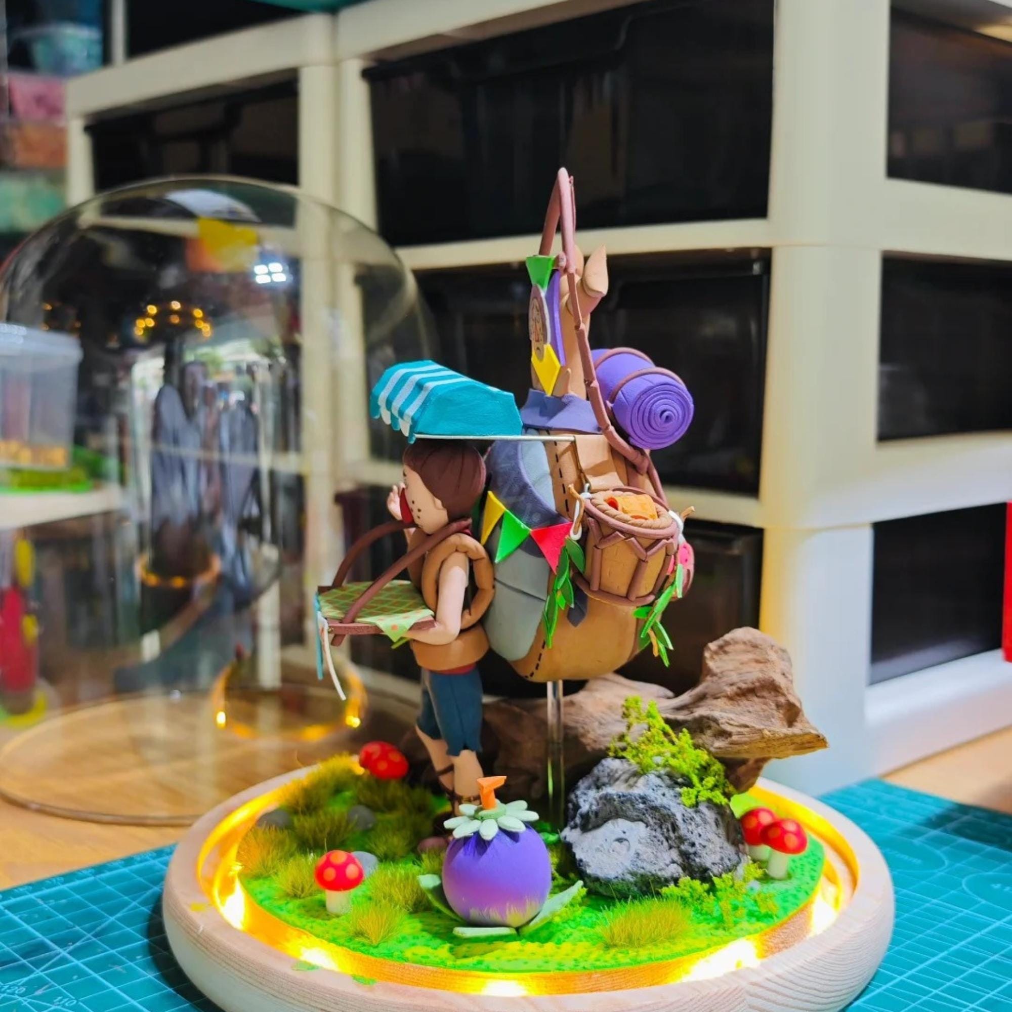 Handmade the Legend of Zelda Clay Terry Beedle Figurine/statue