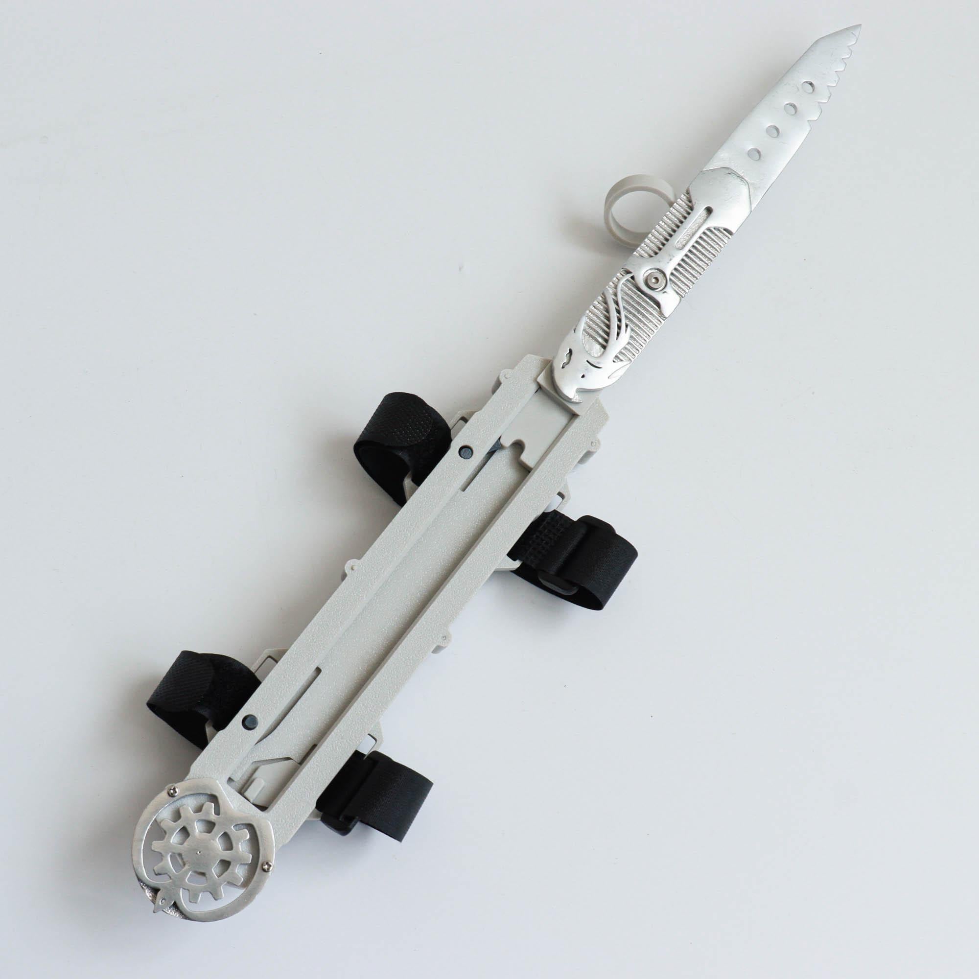 手作りの3DプリントAC3コナー隠しブレード-最新の金属ブレード