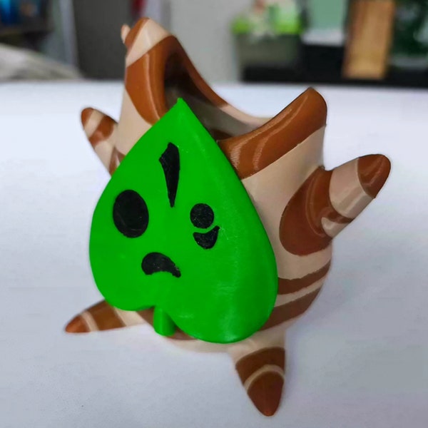 3D Printed The Legend of Zelda Korok small vase, Zelda Yahaha flower pot decoration, Game peripheral Korok storage pen holder, Table decor