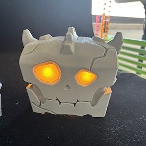Décoration de coffre au trésor à commande vocale Zelda, Coffre Bokoblin imprimé en 3D, Boîte de rangement pour cartes de jeu Switch The Legend of Zelda Breath of the Wild