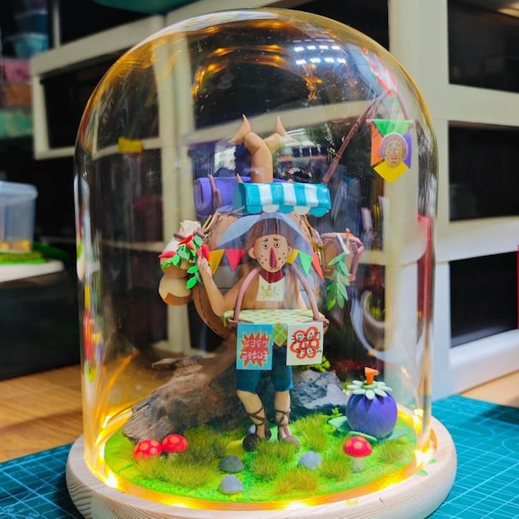 Handmade the Legend of Zelda Clay Terry Beedle Figurine/statue