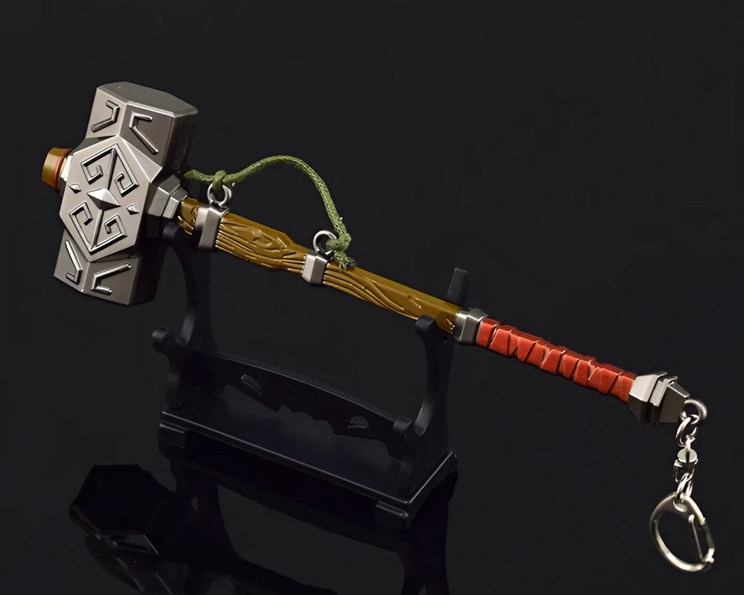 Zelda Link Iron Sledgehammer Model Weapon Ornaments Small Etsy