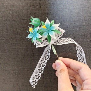 The Legend of Zelda Breath of the Wild, Silent Princess series hair accessories, Handmade hair clips, flower brooches, Game periphery gift