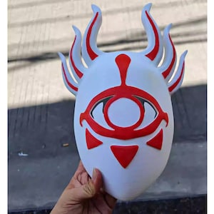 The Legend of Zelda Master Kohga Mask, Tears of the Kingdom cosplay prop, Zelda 3D printed mask, Cosplay accessory, Game peripheral props