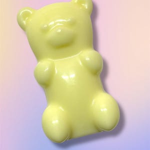 グミキャンディ トリプルバターハンドソープバー | ノベルティな香りのクマ型ソープ | 彼女へのかわいいギフト | キュートな美的ハンドソープ