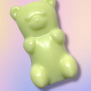 バニラバタークリーム トリプルバターハンドソープバー | ノベルティな香りのクマ型ソープ | 彼女へのかわいいギフト | キュートなハンドソープ